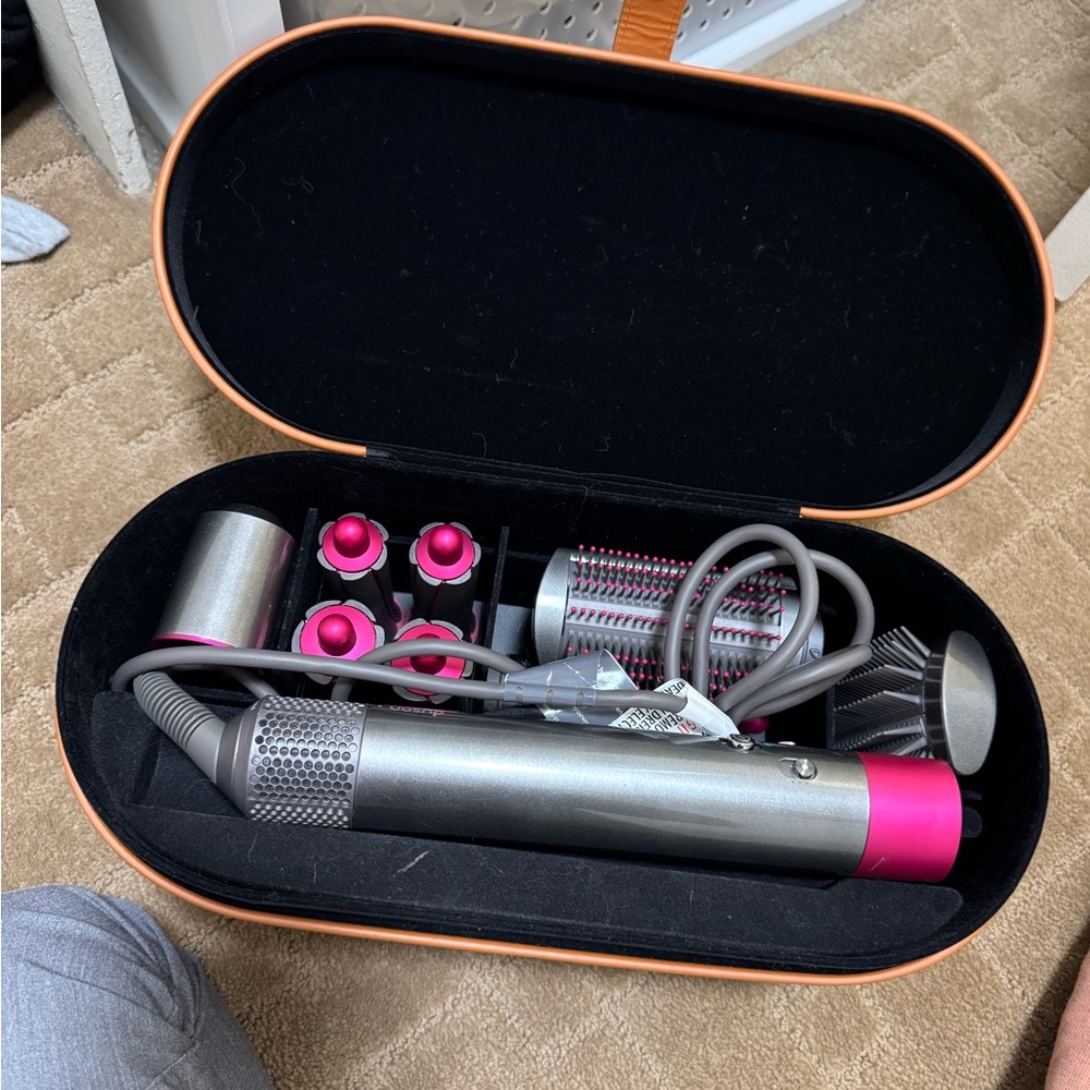 Dyson Airwrap First Gen - Nickel/Fuschia